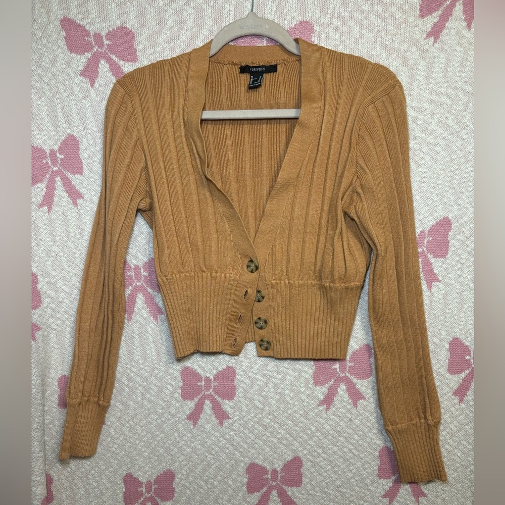 Forever 21 button up sweater